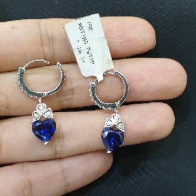 Anting emas asli kadar 750 model premium swarozky