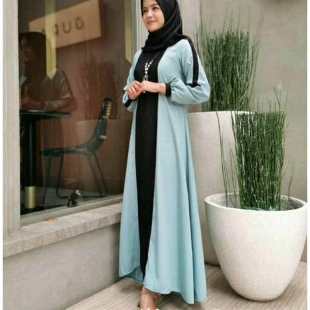Pakaian gamis wanita model terbaru