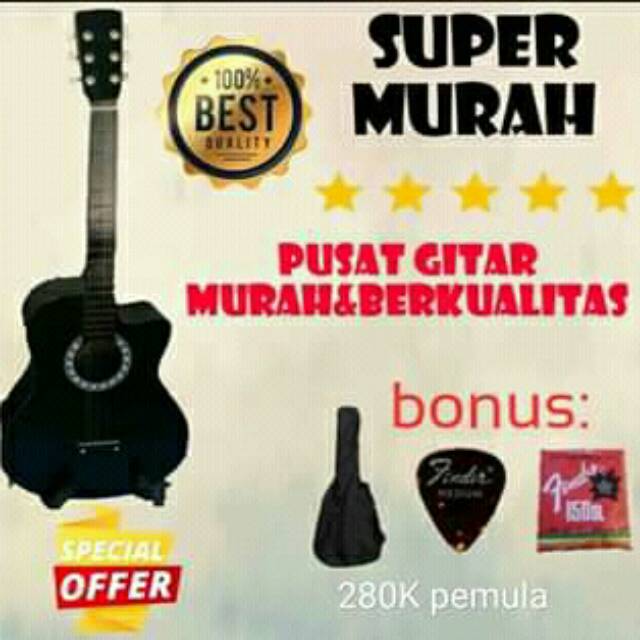 gitar pemula gitar murah berkualitas