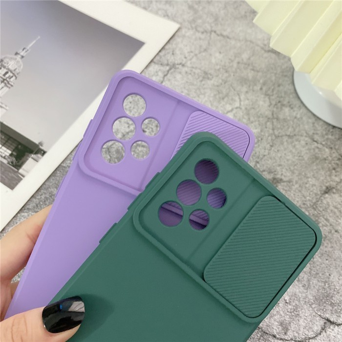 VIVO Y20 Y20S Y20 2021 Y20S G Y12S Y12S 2021 CASE SLIDE COLOUR SOFTCASE SILIKON WARNA SLIDING MACARON CASING PROTECT CAMERA COVER PELINDUNG KAMERA Y20 S G