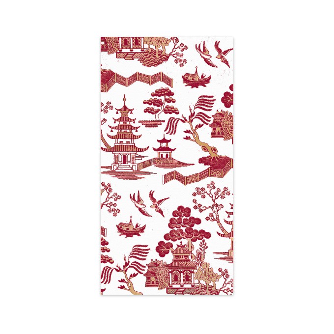 

Money Envelopes Oriental Garden White Set of 12