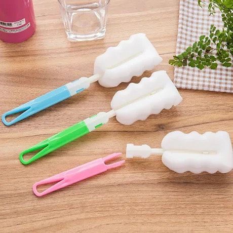 (BOW) Cleaner Sponge Spons Tongkat Pembersih Botol