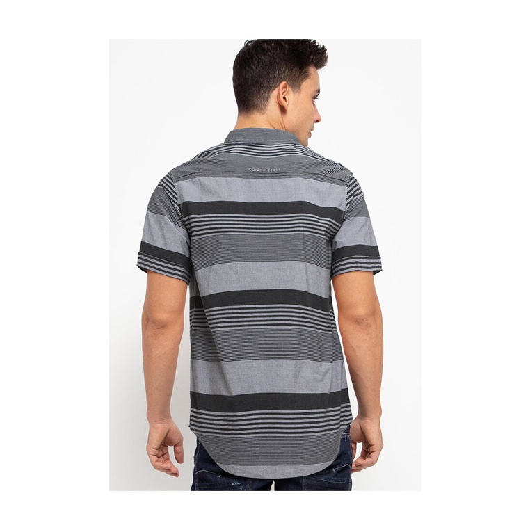 BAJU KEMEJA PRIA CARDINAL ORIGINAL CASUAL LENGAN PENDEK ABU-ABU CA16