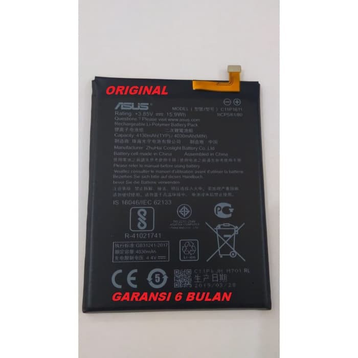 Baterai battery  ASUS Zenfone 3 Max C11P1611 Zenfone 3 Max Original