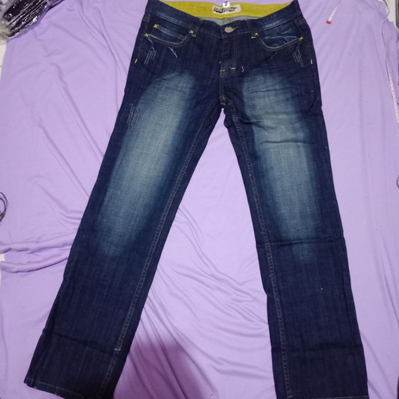 Celana Jeans Panjang Wanita 5 PM Import Ukuran Jumbo