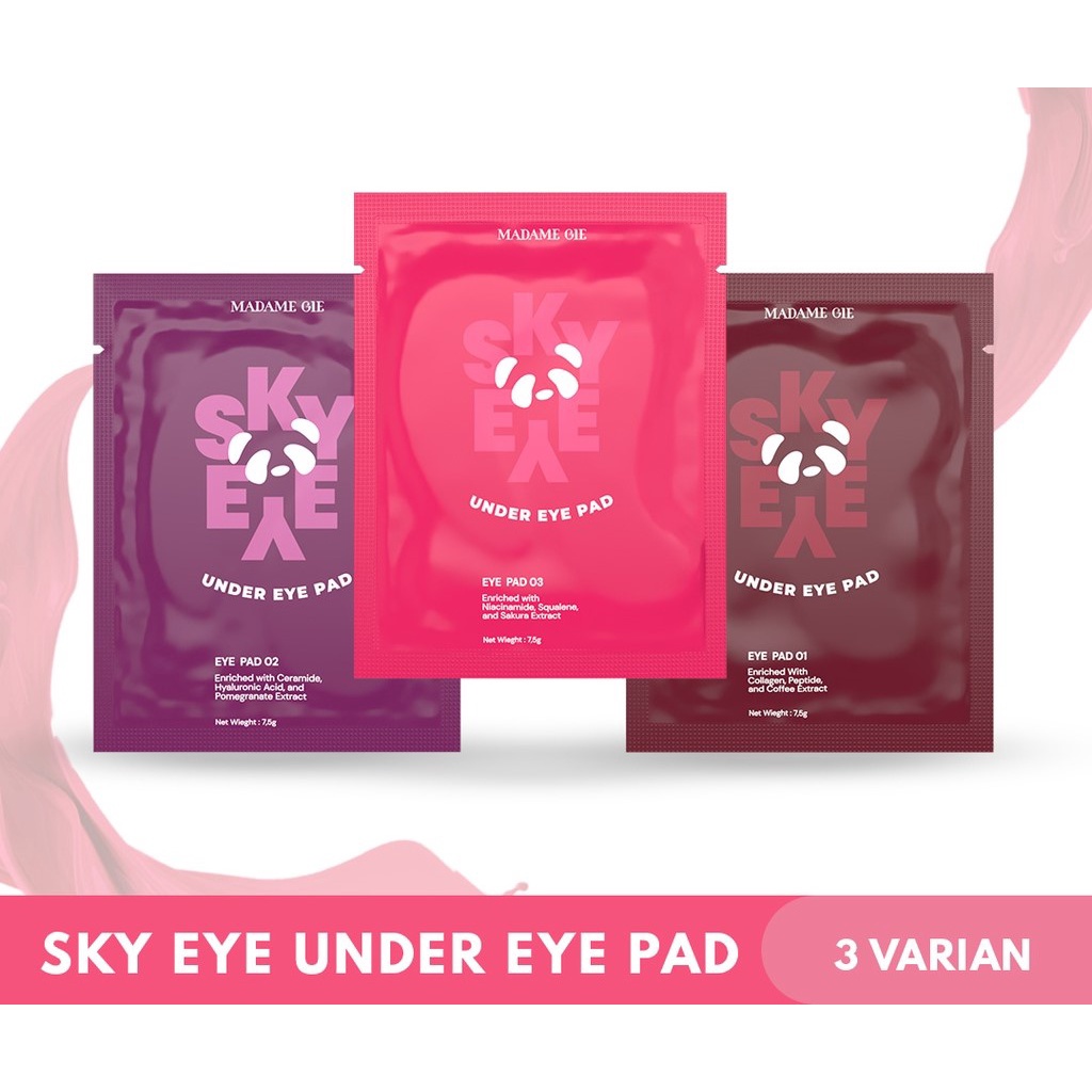 ❤ RATU ❤ Madame Gie Sky Eye Under Pads | Masker Mata Jelly | Eyes Mask