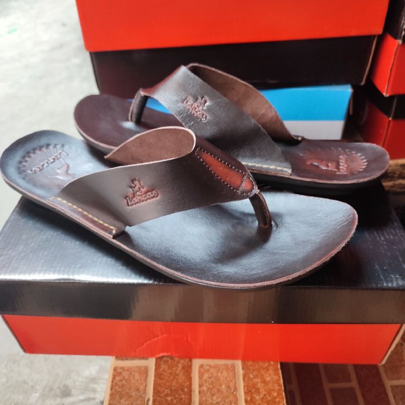 Sandal Pria kulit Big size ukuran besar