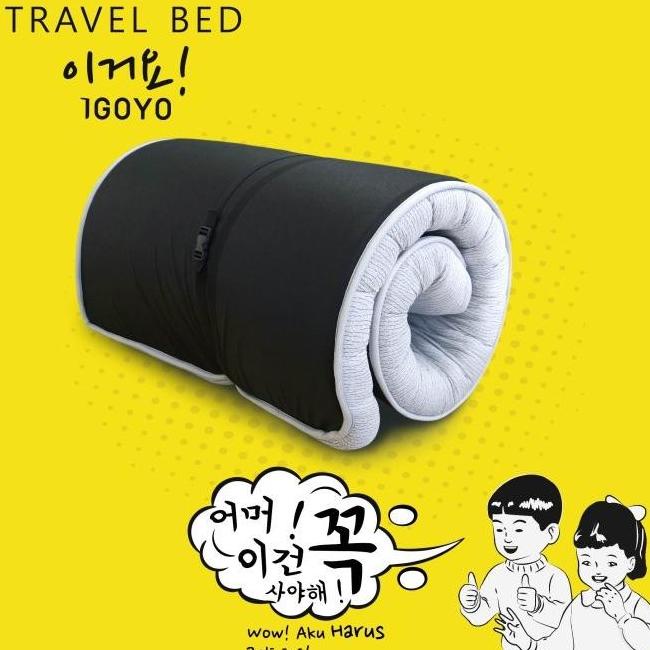 SPECIAL ONGKIR MURAH JABODETABEK -IGOYO TRAVEL BED/KASUR LIPAT GULUNG DSDF6546
