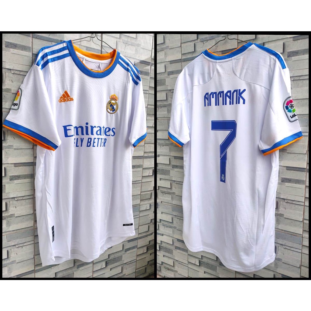 HQ JERSEY BOLA MADRID HOME 2021-2022 GO HQ IMPORT