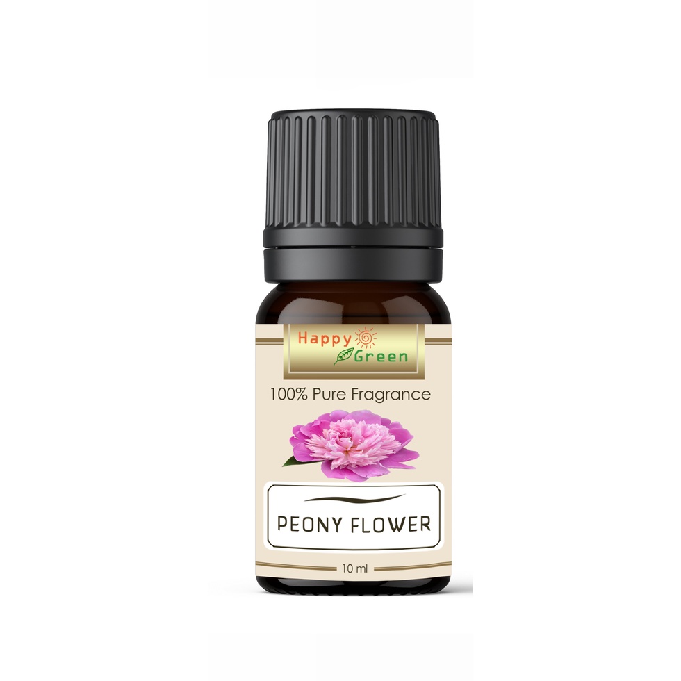 Happy Green Peony Flower Fragrance Oil Aroma Segar Bunga Botan