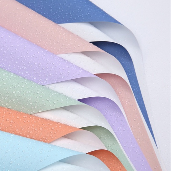 

Flower Wrapping Paper Bicolor White 1 LEMBAR / Cellophane Kertas Buket / Pembungkus Bunga