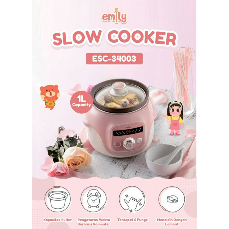 Emily Slow Cooker 1Liter

