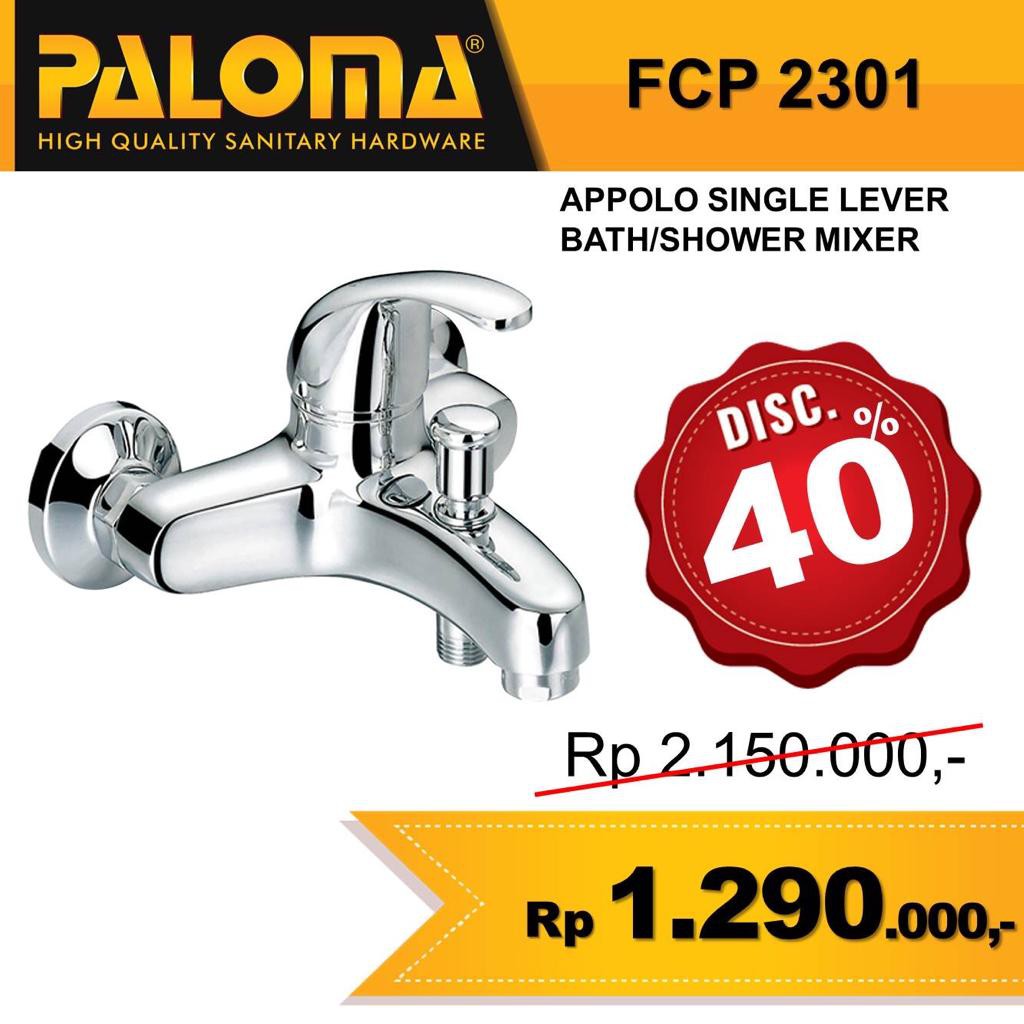 Faucet PALOMA FCP 2301 Keran Kran Air Panas Dingin Bak Shower Mandi