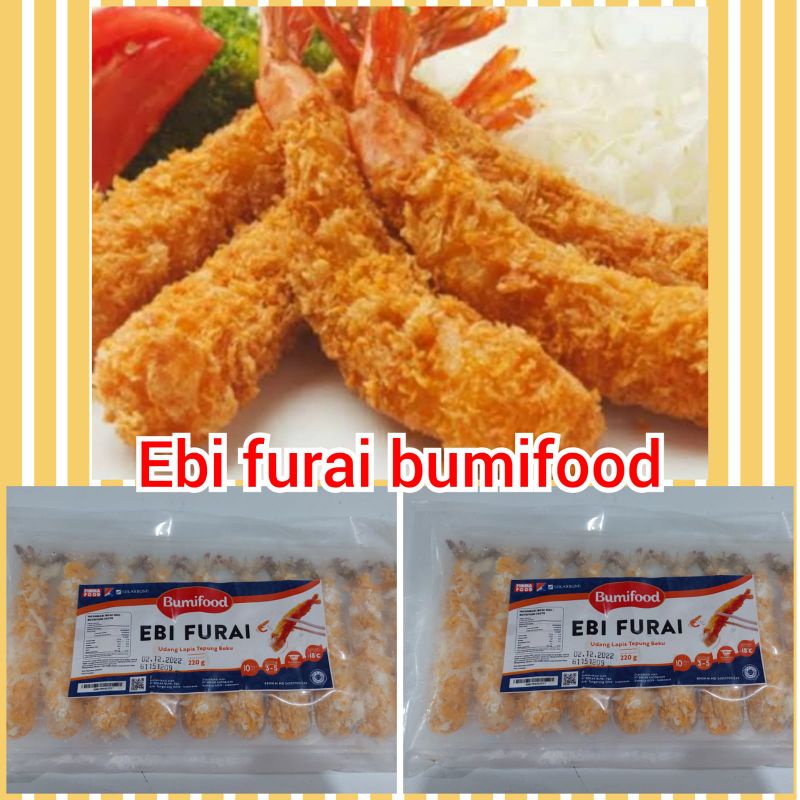 

Udang ebi furai frozen 220 gram udang frozen premium