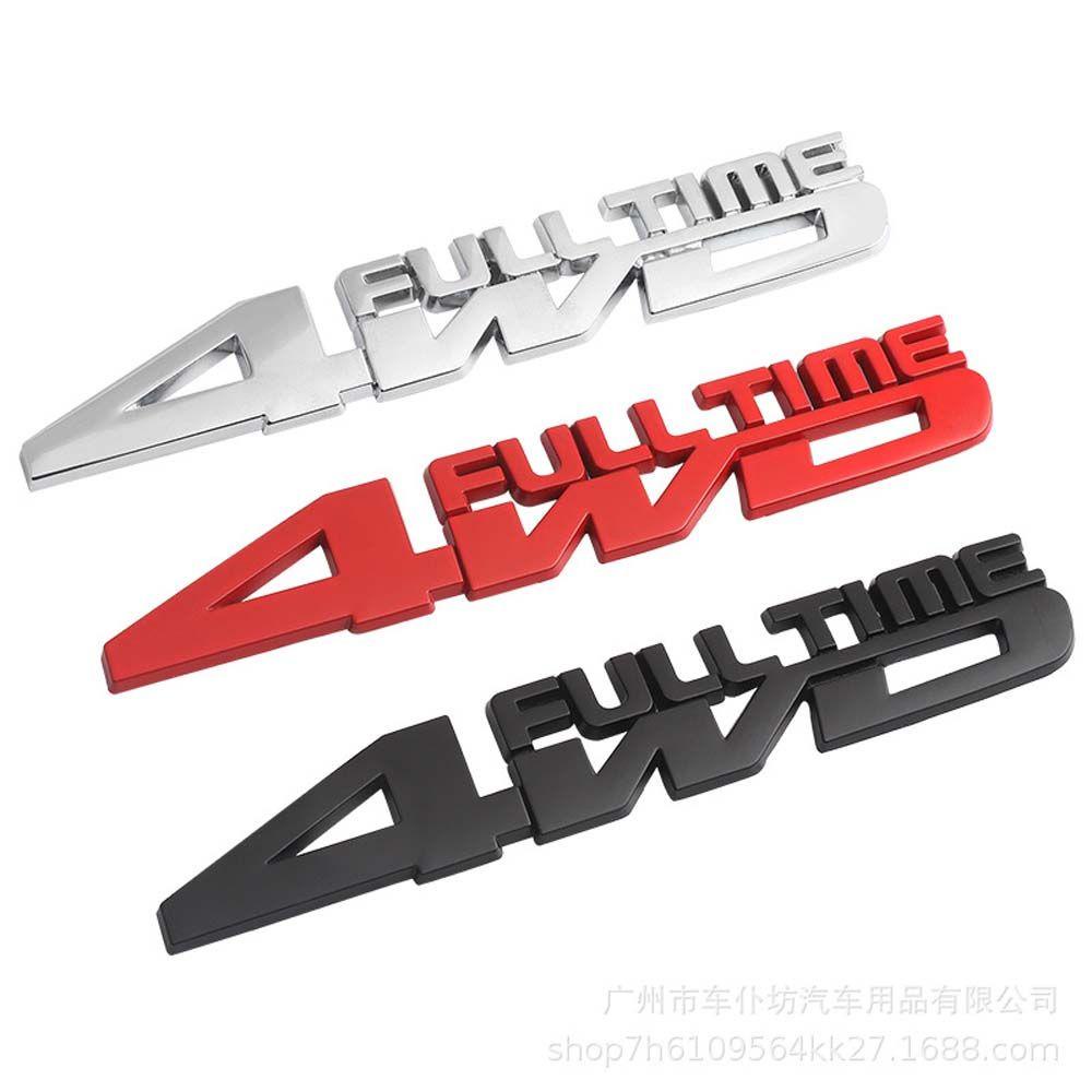 REBUY Rebuy 3D Stereo Stiker Mobil Personalize Self-adhesive Dekoratif Tag Badge Decals Zinc alloy Mobil styling Aksesoris Mobil Side Fender Decal