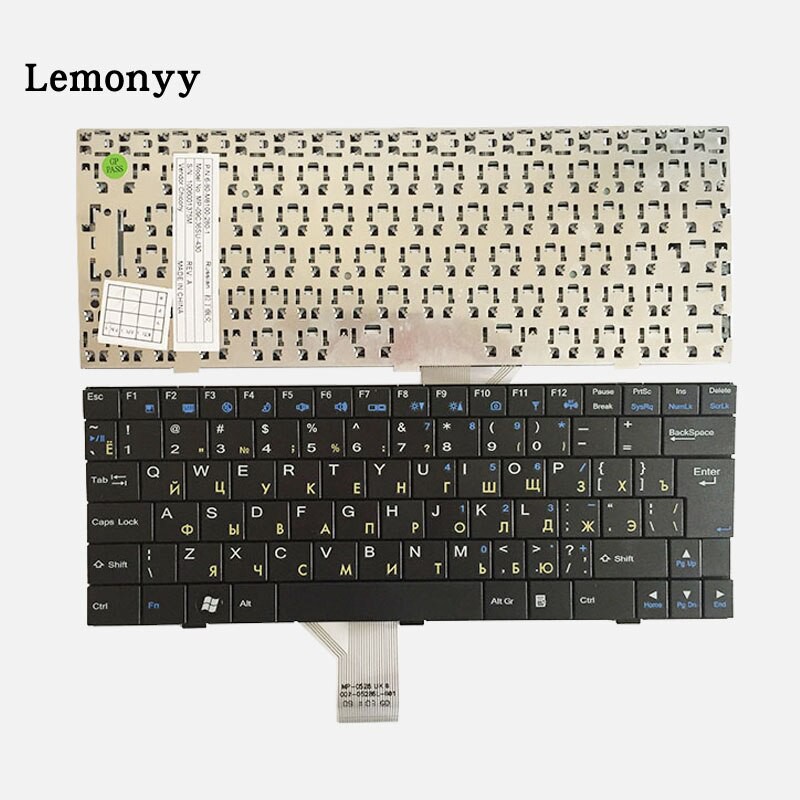 IMPORT Keyboard Rusia baru Untuk Clevo M720 M720S M710 M710L M720T M728T M729T M728 MP-09C36SU-430