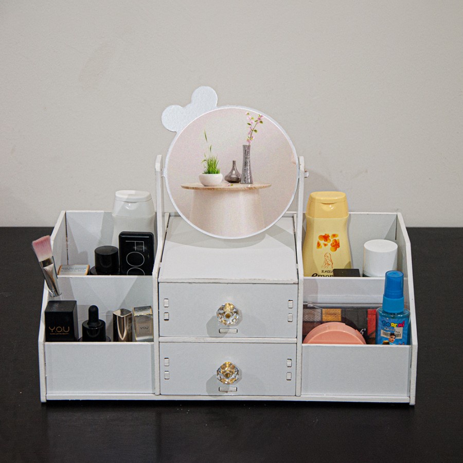 Rak Kosmetik Tempat make Up vintage Decorative Storage DS0022