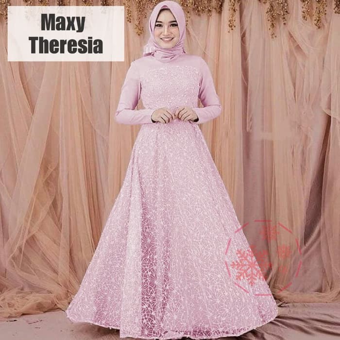 gamis promo   MAXI THERESIA DUSTY [Gamis 0100] SIS