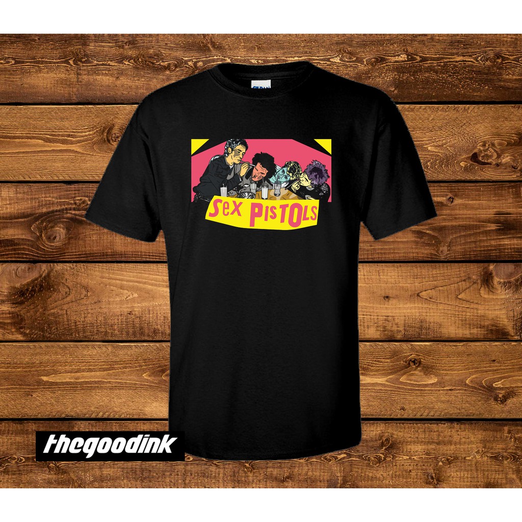 Kaos Sex Pistols - Drink - Original Gildan T-shirt DTG Print