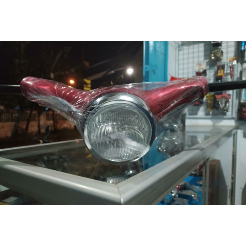Batok C70. Kepala C70. Set Batok Atas Bawah.Setir+Lampu.. BAHAN DIRAL PRESISI