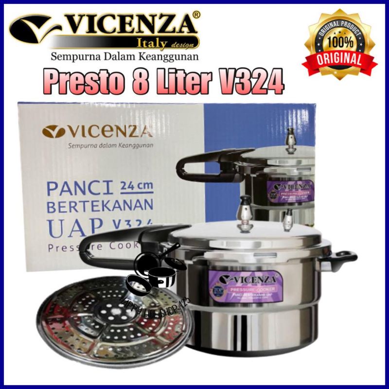 Panci Presto HC panci presto 8 liter panci presto 24 cm presto panci presto happy call