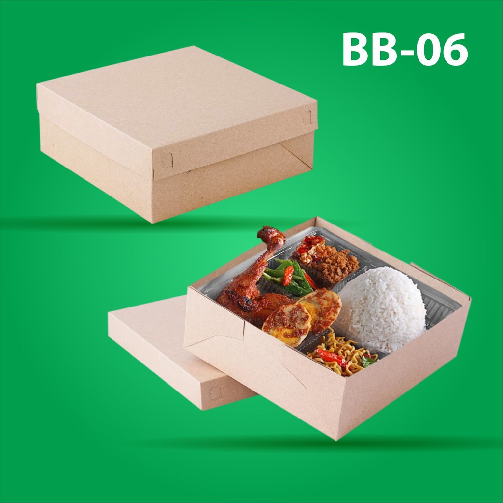 Box Catering 20x20 Laminasi 325 Gsm (BB6K4-Laminasi)