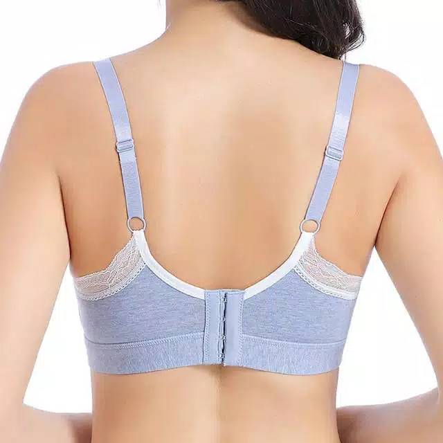 Bh Bra Menyusui Nursing Bra busa bra hamil tanpa kawat katun chelyne 1806