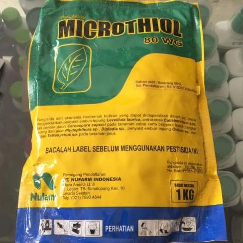 Taman | Pupuk | Fungisida Microthiol 80Wg | Rumah Tangga