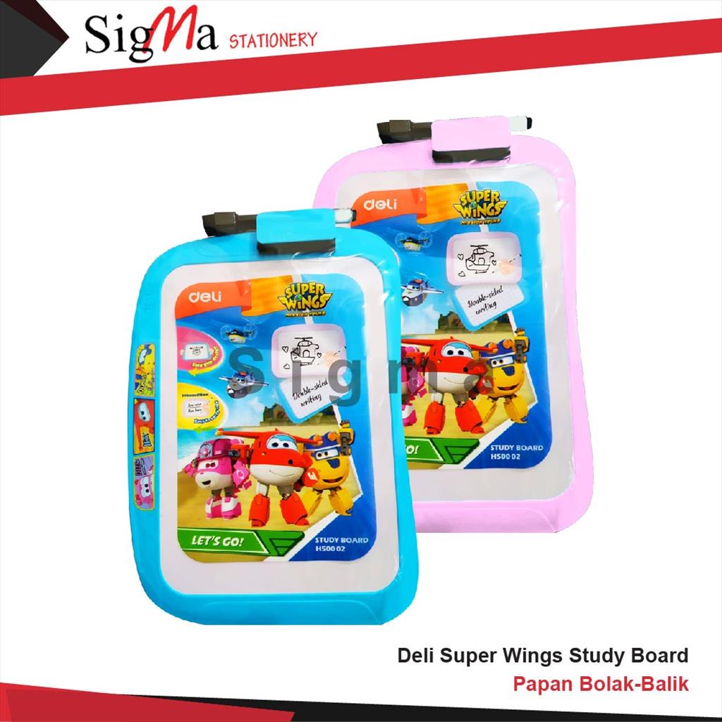 

Papan Tulis Anak DELI SUPER WINGS EH50002 (Pcs)