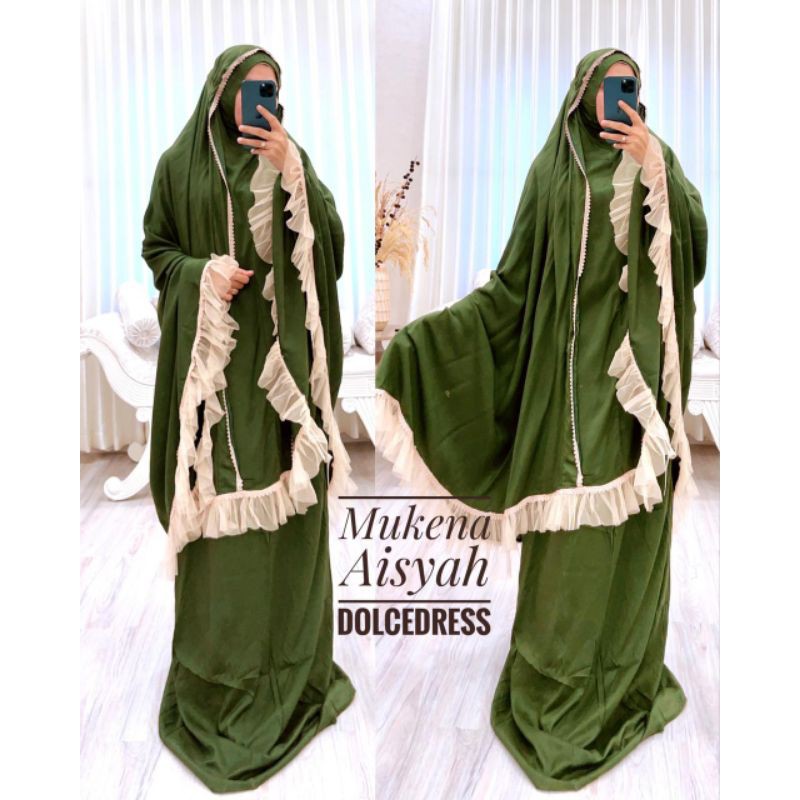 MUKENA DOLCE DRESS AISYAH BIG SIZE BY DOLCE DRESS ORI
