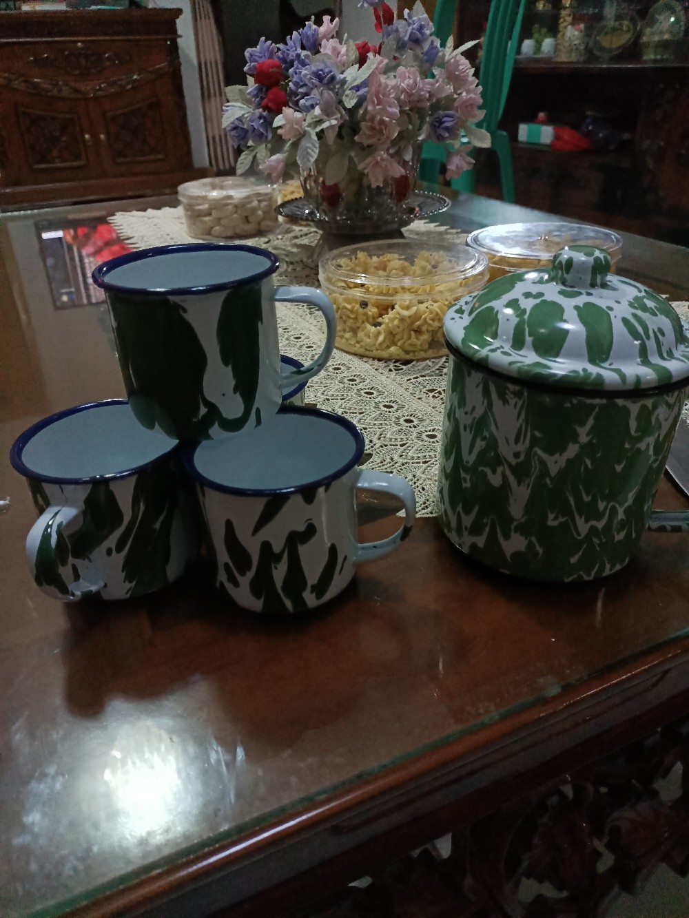 Mug Blirik/lurik / Mug Loreng Besar 9wm/10wm /12 Wm Merk: Timbangan & Rrt
