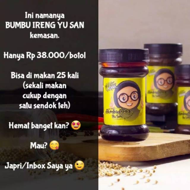 

Bumbu Ireng Yu San