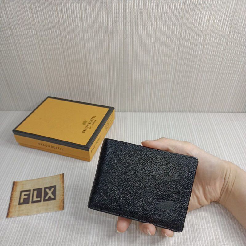 Dompet kulit pria ukuran mini kulit asli + box