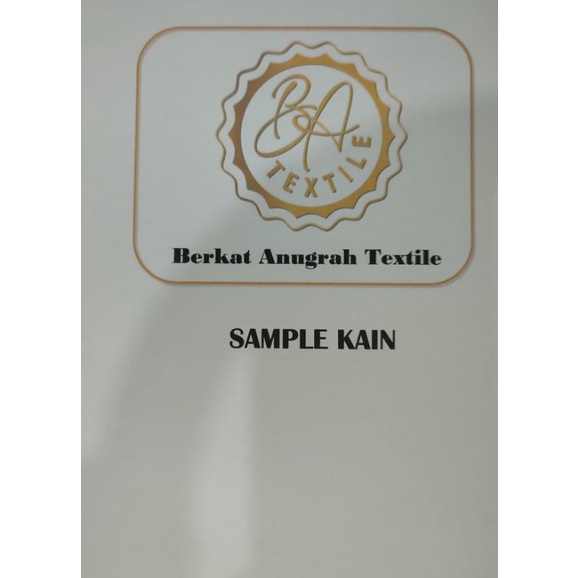 Sampel kain/sample kain