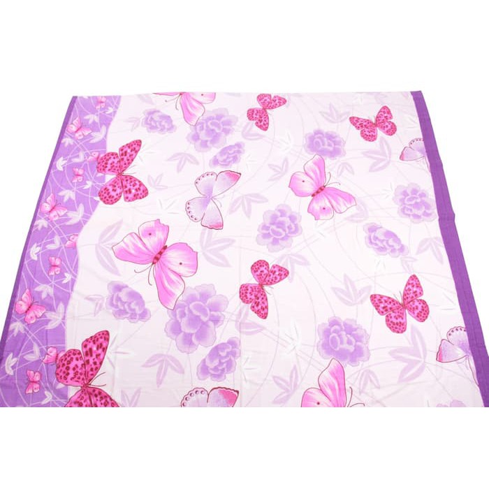 Dixon Selimut Handuk Motif Kupu Kupu 180x200  4346