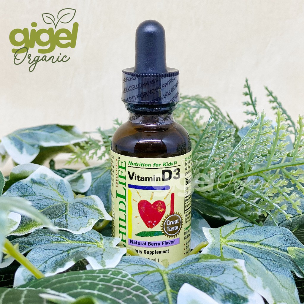 ChildLife Vitamin D3 - 30ml - 500 IU, Child Life - Gigel Organic