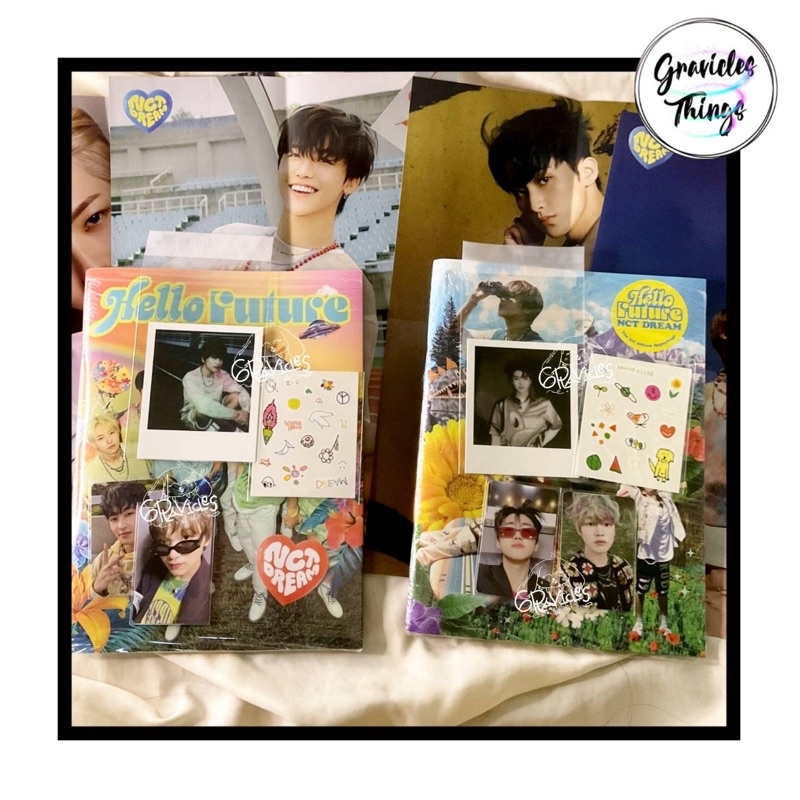 HELLO FUTURE NCT DREAM HAECHAN JAEMIN MARK CHENLE POLAROID AGENT PHOTOCARD PC ALBUM UNSEALED POLA VE