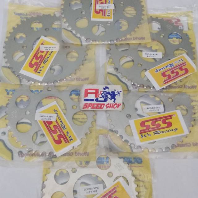 Gear Gir Belakang SSS Honda KPH Satria FU Facelit 415 X 40-45