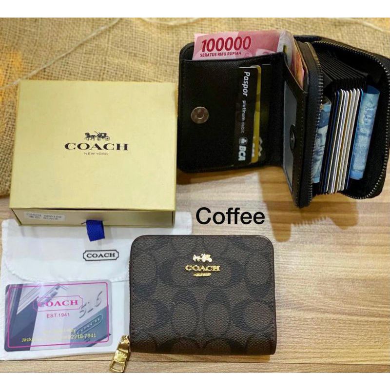 Dompet cetek 2sisi, dompet pendek free box