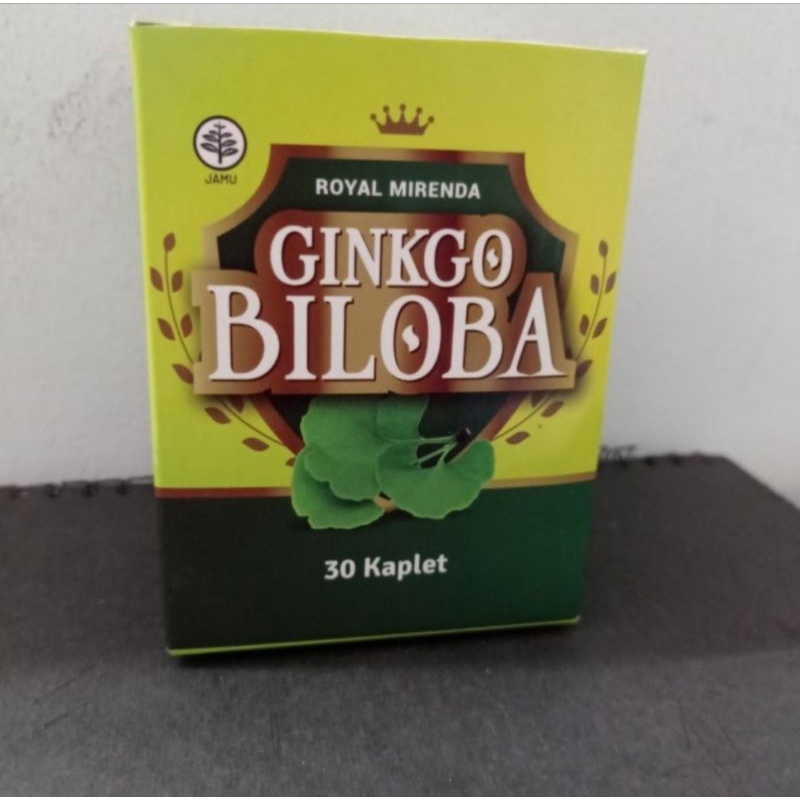 ROYAL MIRENDA GINKGO BILOBA ISI 30 DAYA INGAT PROMO ORI