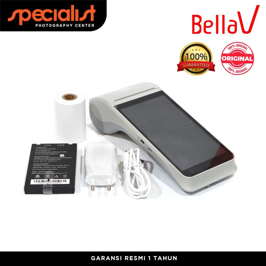 Printer Thermal Bluetooth BellaV Z91 Portable For Android
