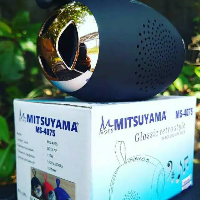 Lampu Senter + Speaker Radio Portable MS-4075 MITSUYAMA