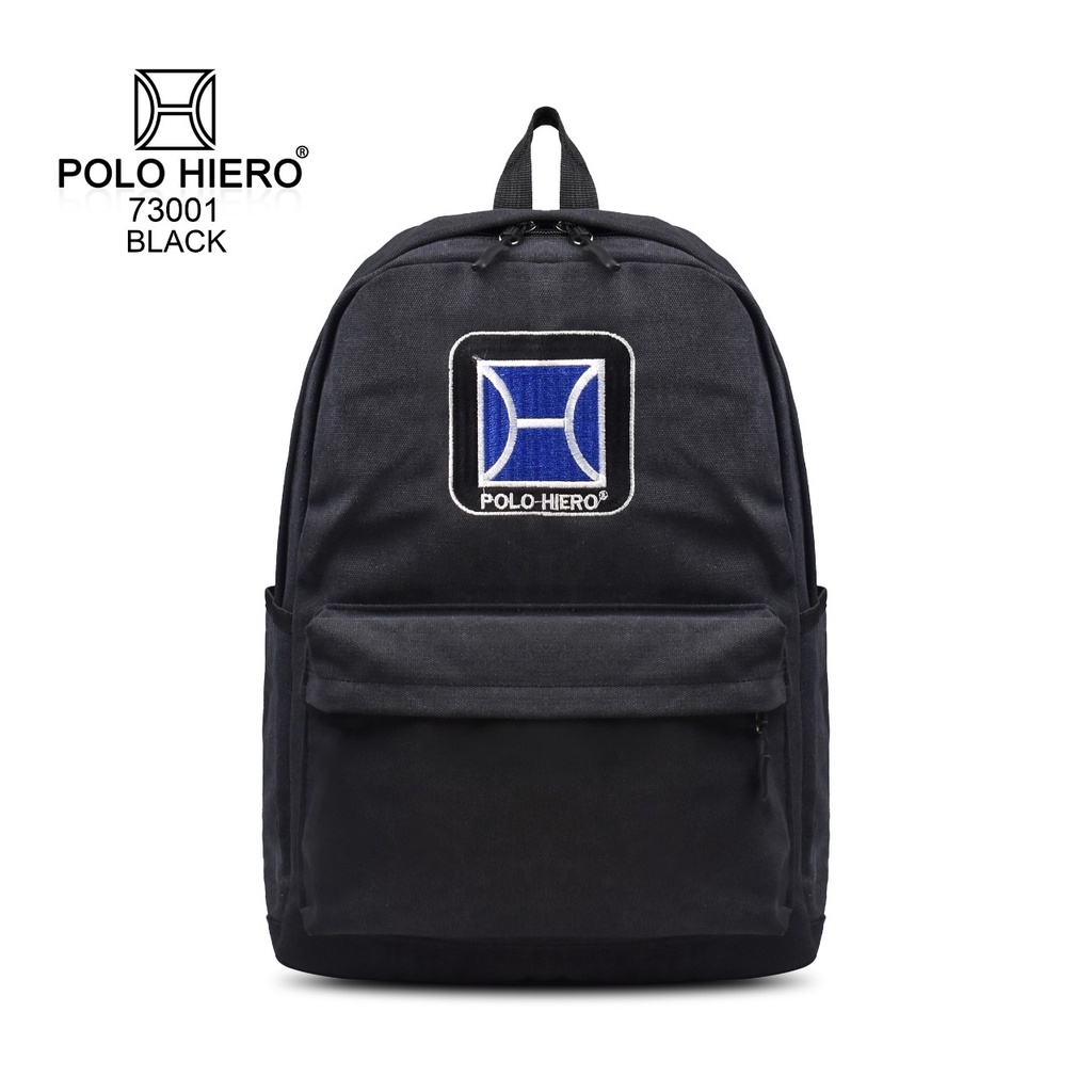 { FF } New Arrival / Tas Ransel Sekolah / Ransel Fashion Unisex Polo Hiero 73001 / Tas pria Ransel Wanita Laptop