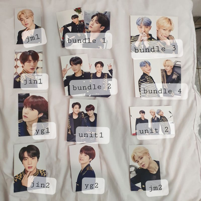 BTS LYS SYS FINAL TOUR Speak Yourself Postcard