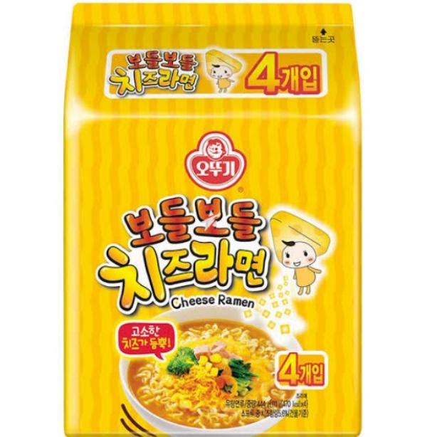 

1 Pack isi 4 - OTTOGI Cheese Ramen - Mie Ramyun rasa Keju ala Korea