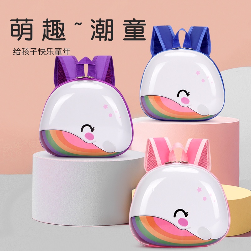 Serenity Ransel Anak Perempuan Rainbow Unicorn / Tas Anak Lucu 1-3 Tahun / Backpack Sekolah Import PAUD TK SD - 474