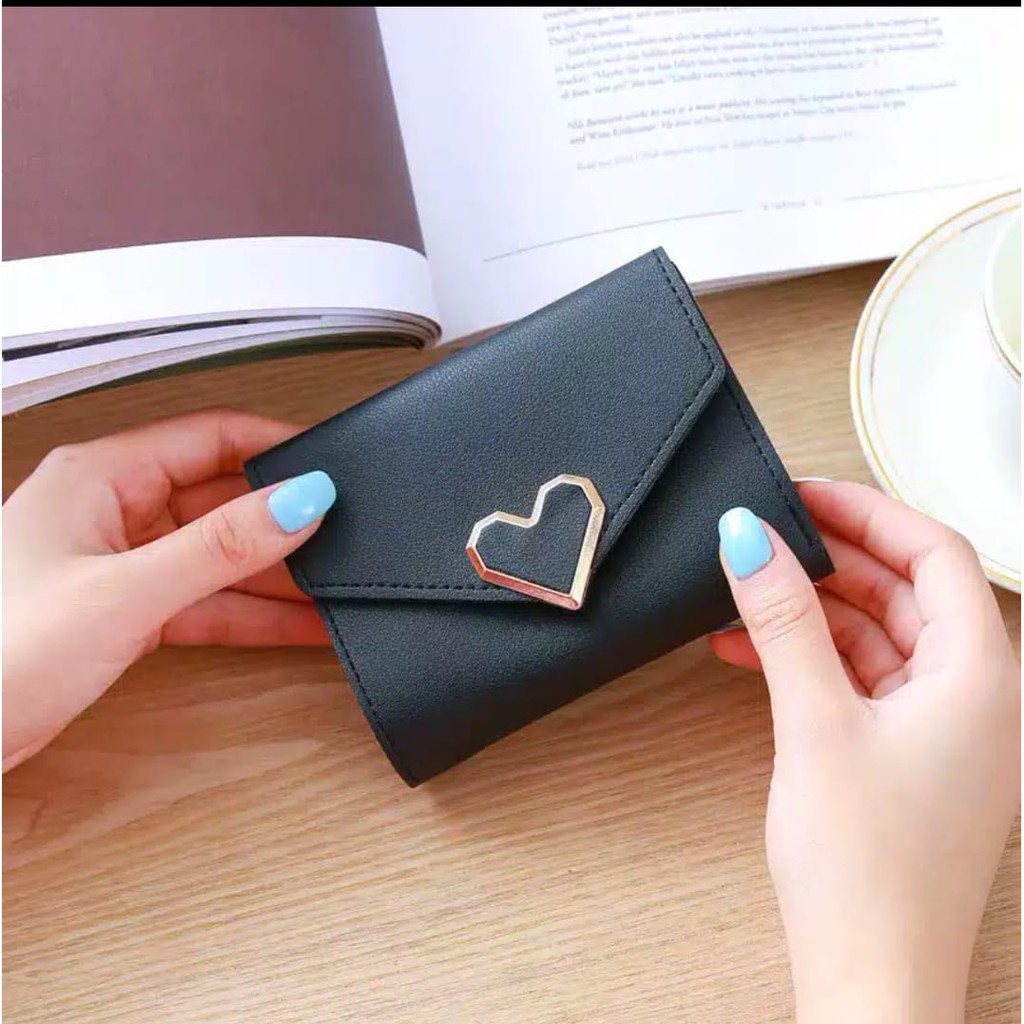 *ALIBABA1688*COD 117E Dompet Kulit Wanita Dompet Impor Murah Dompet Cantik Real Pic C6