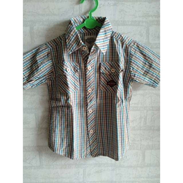 PRELOVED KEMEJA ANAK HARLEY DAVIDSON ORIGINAL