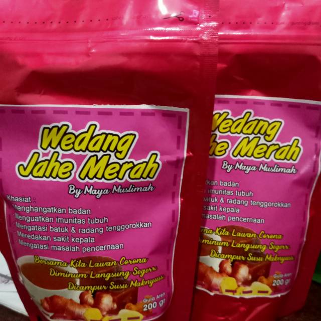 

Wedang jahe merah gula aren
