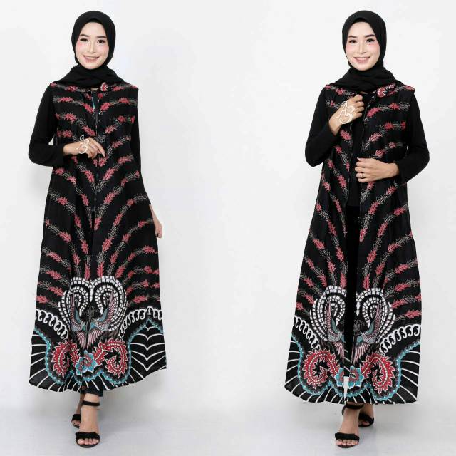 Kardigan / Outer/long cardi batik standar jumbo| new arrival